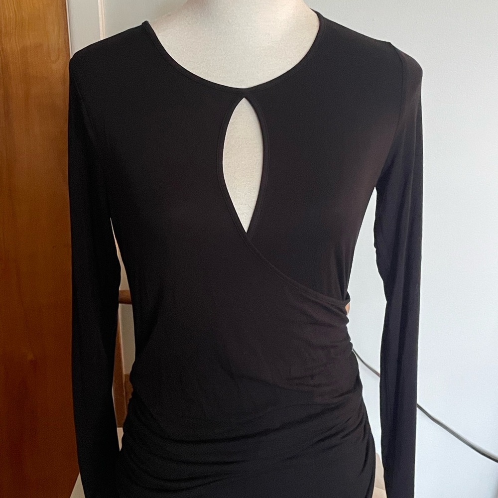 Elegant Black V-Neck Sweater